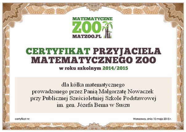 certyfikat2015